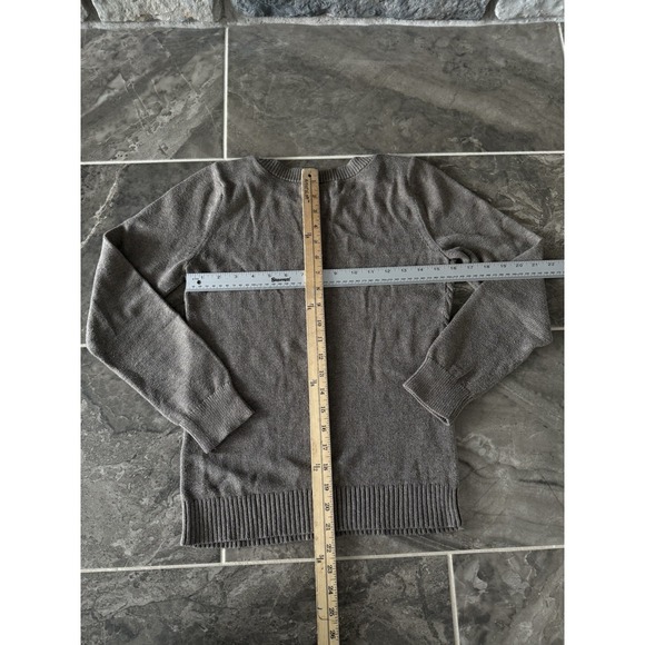 Taupe Angora Knit Preppy Classic Pullover Banana Republic Womens Sweater Size S - Picture 4 of 6